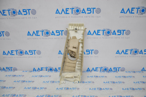 Upper center pillar trim belt left Lexus RX350 RX450h 10-14 beige, worn, for dry cleaning