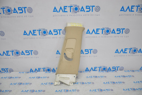 Center pillar trim upper belt right Lexus RX350 RX450h 10-14 beige, rubbed, for dry cleaning