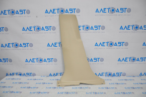 Center pillar trim lower left Lexus RX350 RX450h 10-15 beige, scratches, broken fastener