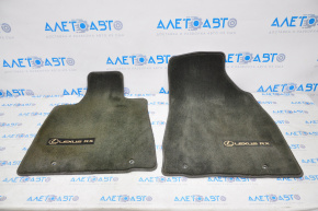 Floor mats set Lexus RX350 10-12 cloth gray, for dry cleaning