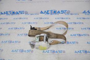 Driver's seat belt Lexus RX350 RX450h 10-12 beige, water damage