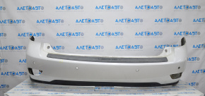 Bare rear bumper Lexus RX350 RX450h 10-15 with overlay, for parking sensors, scratches, breakage of fastening