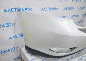 Bare rear bumper Lexus RX350 RX450h 10-15 with overlay, for parking sensors, scratches, breakage of fastening