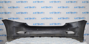 Bare rear bumper Lexus RX350 RX450h 10-15 with overlay, for parking sensors, scratches, breakage of fastening