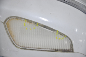 Left side mirror assembly Lexus RX350 RX450h 10-12 14pin, auto-then, swivel, white, crack, scratch swivel