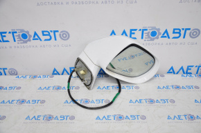 Right side mirror complete Lexus RX350 RX450h 10-12 14 pins, auto then, turn signal, white, cracks