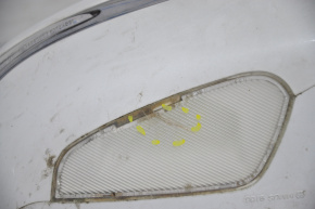Right side mirror complete Lexus RX350 RX450h 10-12 14 pins, auto then, turn signal, white, cracks