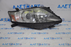 Headlight front right bare Lexus RX350 RX450h 10-12 dorest halogen, for polishing