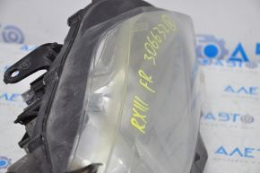 Headlight front right bare Lexus RX350 RX450h 10-12 dorest halogen, for polishing