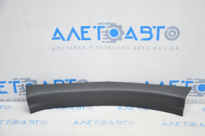 Door sill trim rear left Nissan Sentra 13-17 black, broken fastener, rubbed
