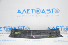 Door sill trim rear left Nissan Sentra 13-17 black, broken fastener, rubbed