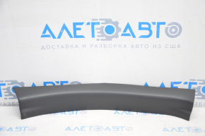 Door sill trim rear right Nissan Sentra 13-17 black, broken fastener, worn