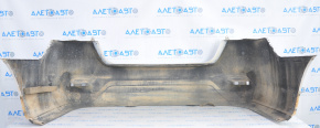 Rear bumper bare Nissan Sentra 16-19 rest white