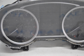 Instrument cluster Nissan Sentra 16-19 rest S 86k, water damage