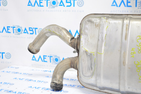 Muffler rear part barrel Porsche Cayenne 958 11-14 4.8 Turbo on 4 pipes, dented