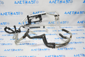 Additional water pump Porsche Cayenne 958 11-17 4.8 Turbo, with tubes and valve
