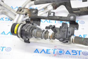 Additional water pump Porsche Cayenne 958 11-17 4.8 Turbo, with tubes and valve