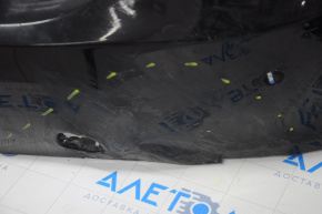 Rear bumper bare Porsche Cayenne 958 11-14 turbo, for parking sensors black, right part torn off