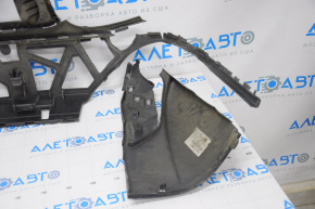 Rear bumper lip Porsche Cayenne 958 11-14 turbo, right part torn off