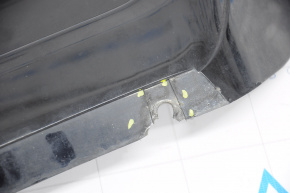 Rear bumper lip trim Porsche Cayenne 958 11-14 turbo, black, broken crepe, scratches