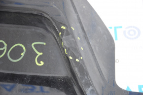 Rear bumper lip trim Porsche Cayenne 958 11-14 turbo, black, broken crepe, scratches