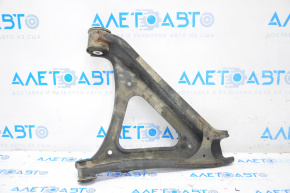 Lower rear right arm Porsche Cayenne 958 11-17 is dented, silent block is torn