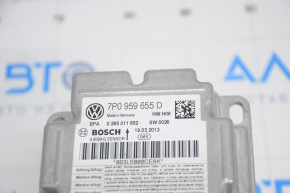 Module srs airbag computer airbags Porsche Cayenne 958 11-17 for re-stitching