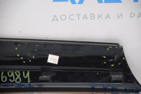Left side trunk door trim Chevrolet Equinox 10-17 broken crepe, spider web, scratches