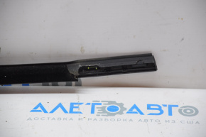 Molding door-glass central rear left Honda Accord 18-22 matte broken crepe