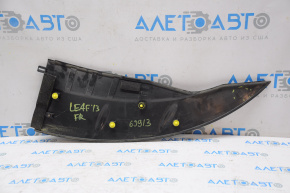 Right hood scoop trim for Nissan Leaf 13-17, 1 fastener broken