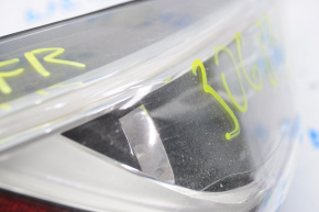 Headlight front right naked Infiniti QX30 17-17 halogen, sand, scratches