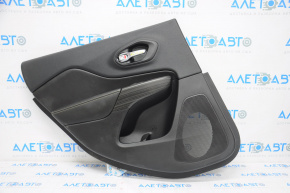 Door trim card rear left Jeep Cherokee KL 14-18 black, scratches on leather