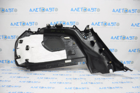 Arch trim right Jeep Cherokee KL 14-18 black for electric door