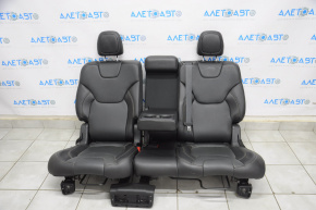 Rear row of seats 2nd row Jeep Cherokee KL 14-18 with airbag, black leather