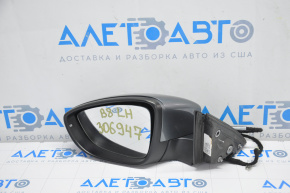 Left side mirror complete VW Passat b8 16-19 USA 5 pins, turn signal, graphite