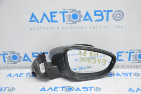 Right side mirror complete VW Passat b8 16-19 USA 5 pins, turn signal, graphite