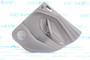 Door trim card rear right Ford Escape MK3 13-19 pre-rest black SEL under speaker,