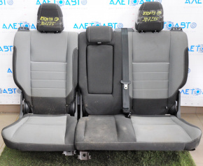 Rear row of seats 2 row Ford Escape MK3 13-15 cloth black-gray under chemical