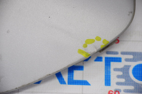 Rear bumper trim lower Ford Escape MK3 13-19 prerest 2 pipes, crack in the fastener, dented