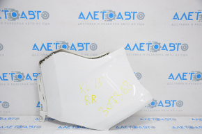 Bumper rear bare right fang Jeep Cherokee KL 14-18 white