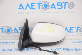 Left side mirror complete Jeep Cherokee KL 14-18 7+6 pins, heated, turn signal, backlight, white