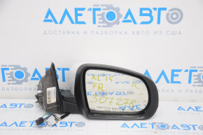 Right side mirror complete Jeep Cherokee KL 14-18 7+6 pins, turn signal, heating, backlight, white