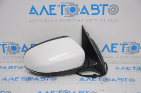 Right side mirror complete Jeep Cherokee KL 14-18 7+6 pins, turn signal, heating, backlight, white