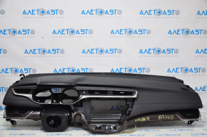 Torpedo front panel without AIRBAG Toyota Avalon 13-18 black