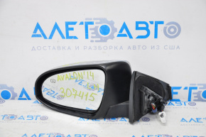 Left side mirror complete Toyota Avalon 13-18 11 pins, BSM, turn signal, heated, silver