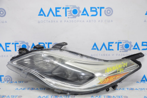 Headlight front left Toyota Avalon 13-16 bare halogen, for polishing