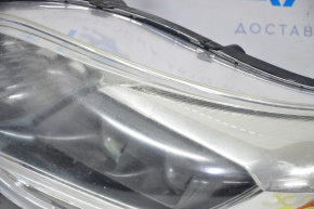 Headlight front left Toyota Avalon 13-16 bare halogen, for polishing
