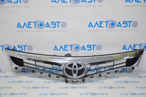 Radiator grill grill Toyota Avalon 13-15 3.5 with emblem, chrome swelled, bumps, sand