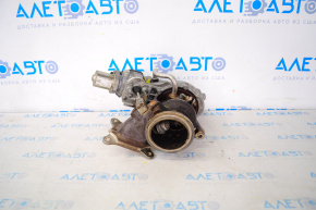 Turbine assembly with manifold and cooling pipes VW Passat b8 16-19 USA 1.8T, 2.0T 60k