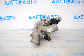 Turbine assembly with manifold and cooling pipes VW Passat b8 16-19 USA 1.8T, 2.0T 60k